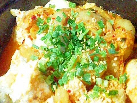 簡単ダイエット★サバ水煮缶でキムチ燃焼煮